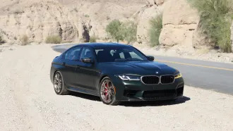 2022 BMW M5 CS First Drive Review  Uber M5 adds lightness (and  awesomeness) - Autoblog