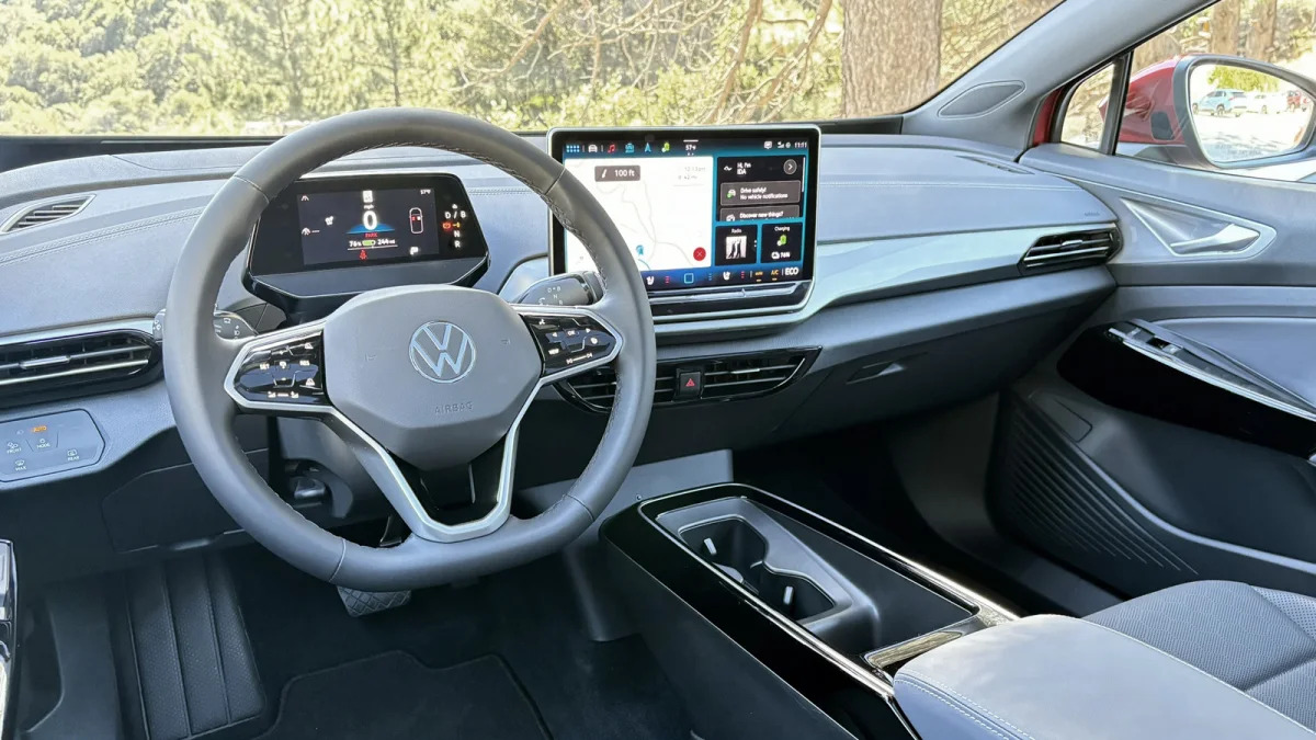 2024 Volkswagen ID.4 interior from driver