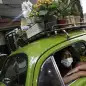 Valcineia Machado, also known as Roberta, poses by her car which she transformed to a mobile flower shop after loosing her business amid the coronavirus disease (COVID-19) outbreak, in Rio de Janeiro, Brazil, October 8, 2020. Picture taken on October 8, 2020. REUTERS/Ricardo Moraes