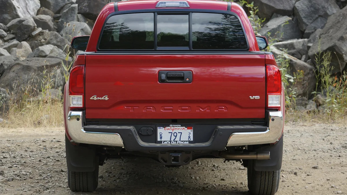 2016 Toyota Tacoma rear view