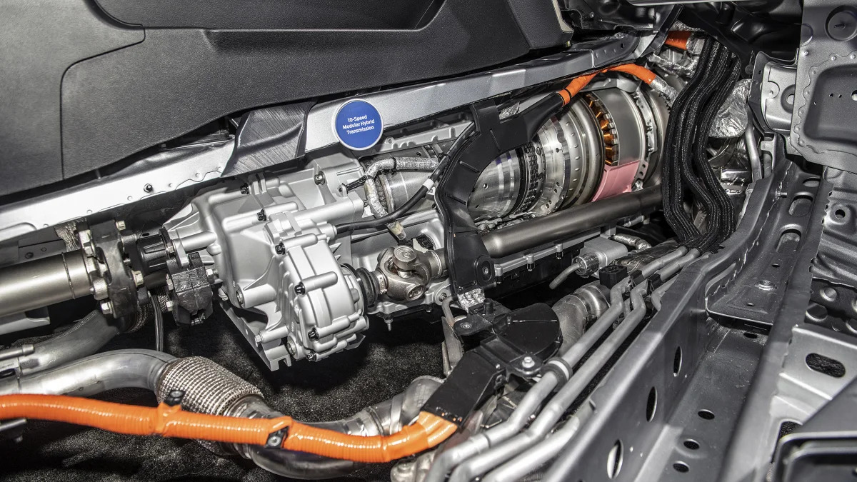 2020 Ford Explorer Hybrid Technical Display