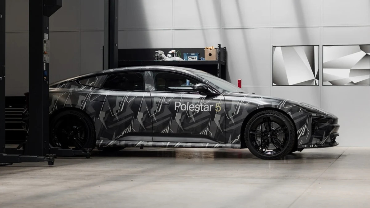 Ultra-fast prototype Polestar 5 coming next year with batteries from StoreDot
