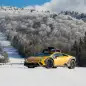 2024 Lamborghini Huracan Sterrato front profile with ski slope