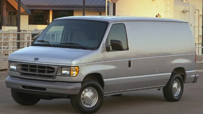 2001 Ford E 150 Commercial Cargo Van