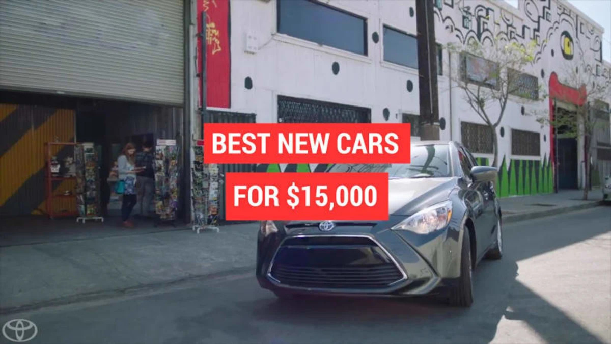 Best new cars for $15,000