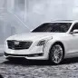2016 Cadillac CT6 leaked image in white