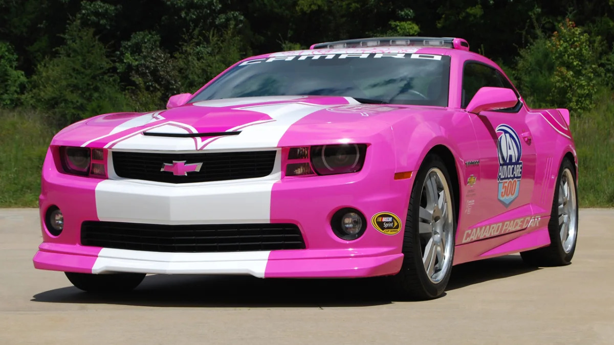 2013 Chevrolet Camaro SS breast cancer pace car