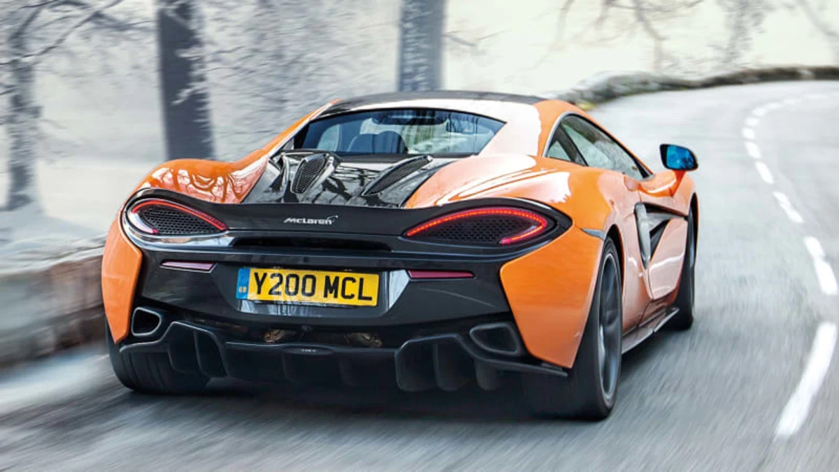 McLaren's official winter tire package makes your 570S a weather beater