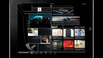 Cadillac CTS Coupe iPad app