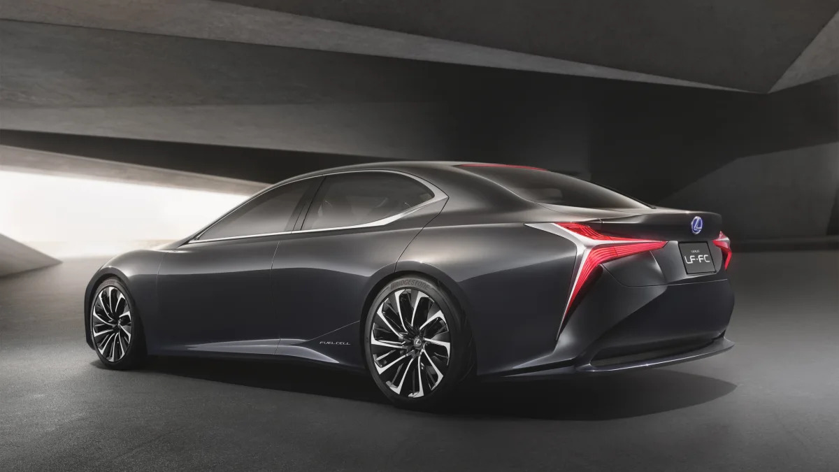 Lexus LF-FC Concept rear 3/4
