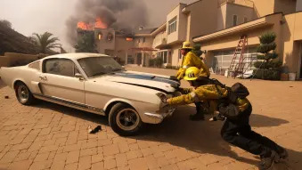 Shelby GT350 saved from Malibu fires