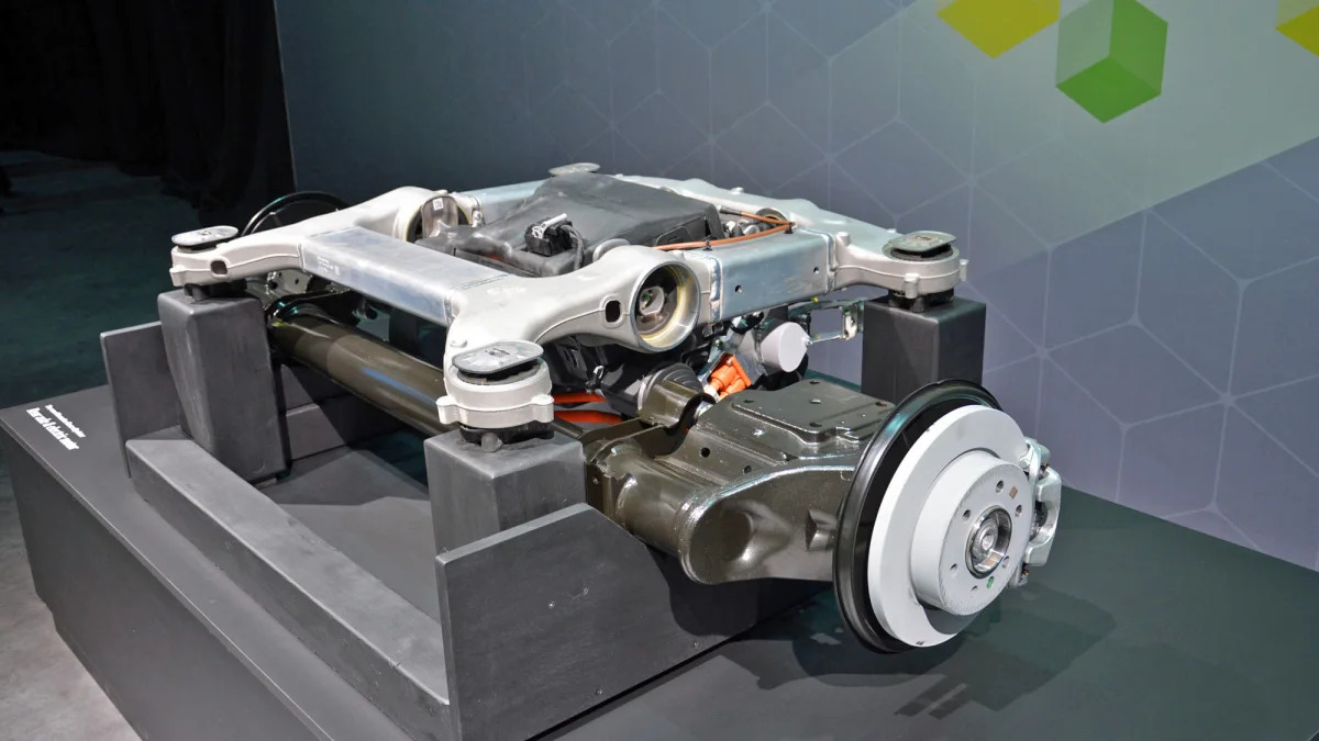 2024 Mercedes-Benz eSprinter drivetrain