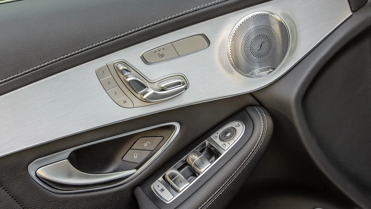 2017 Mercedes-Benz GLC300 Coupe door controls