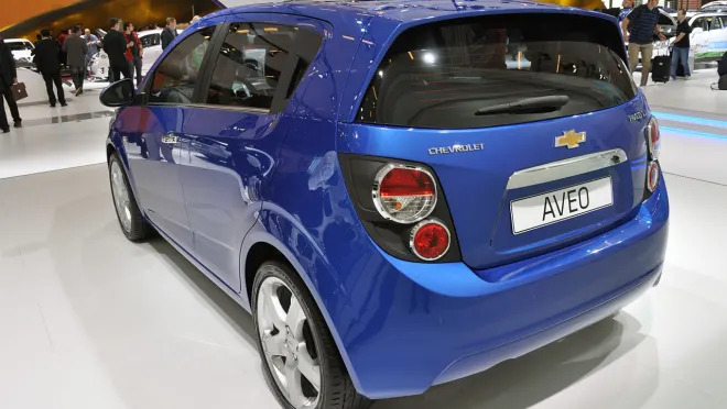 Chevrolet Aveo RS at Detroit motor show 2010