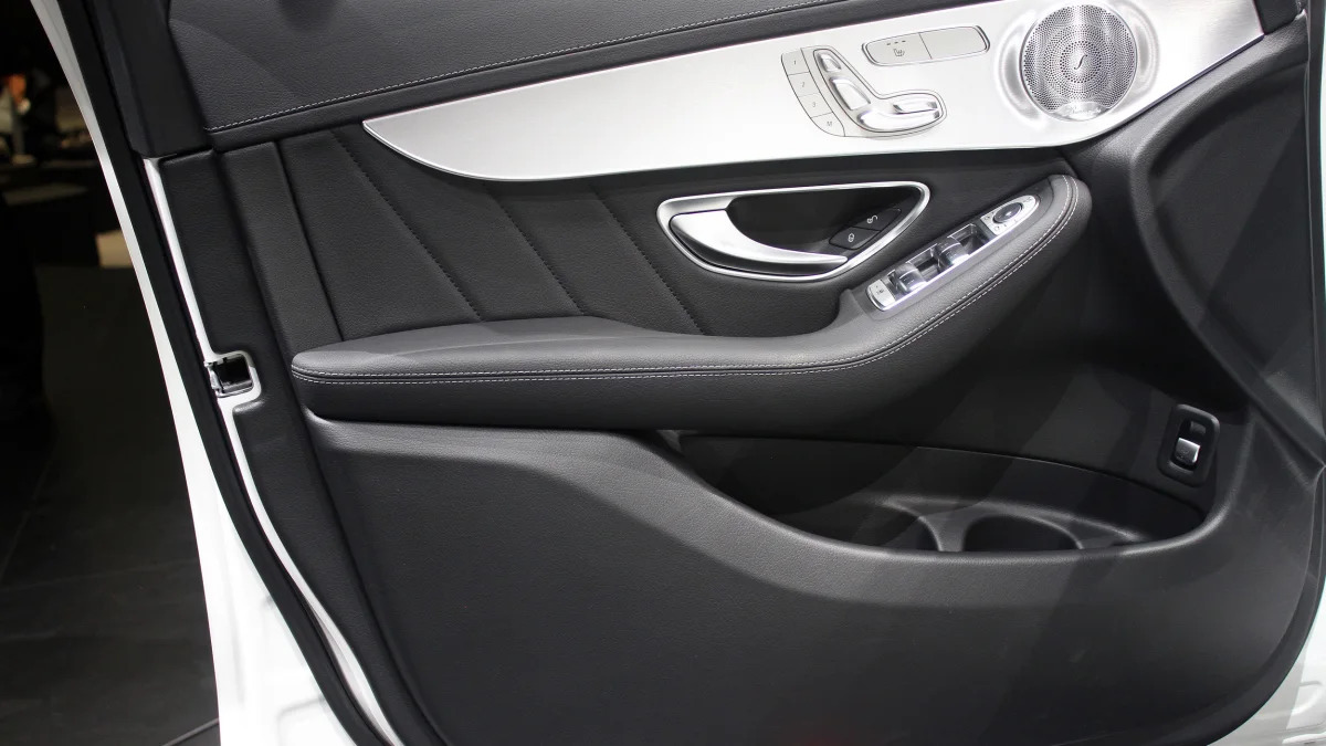 2016 Mercedes-Benz GLC 250d door interior.