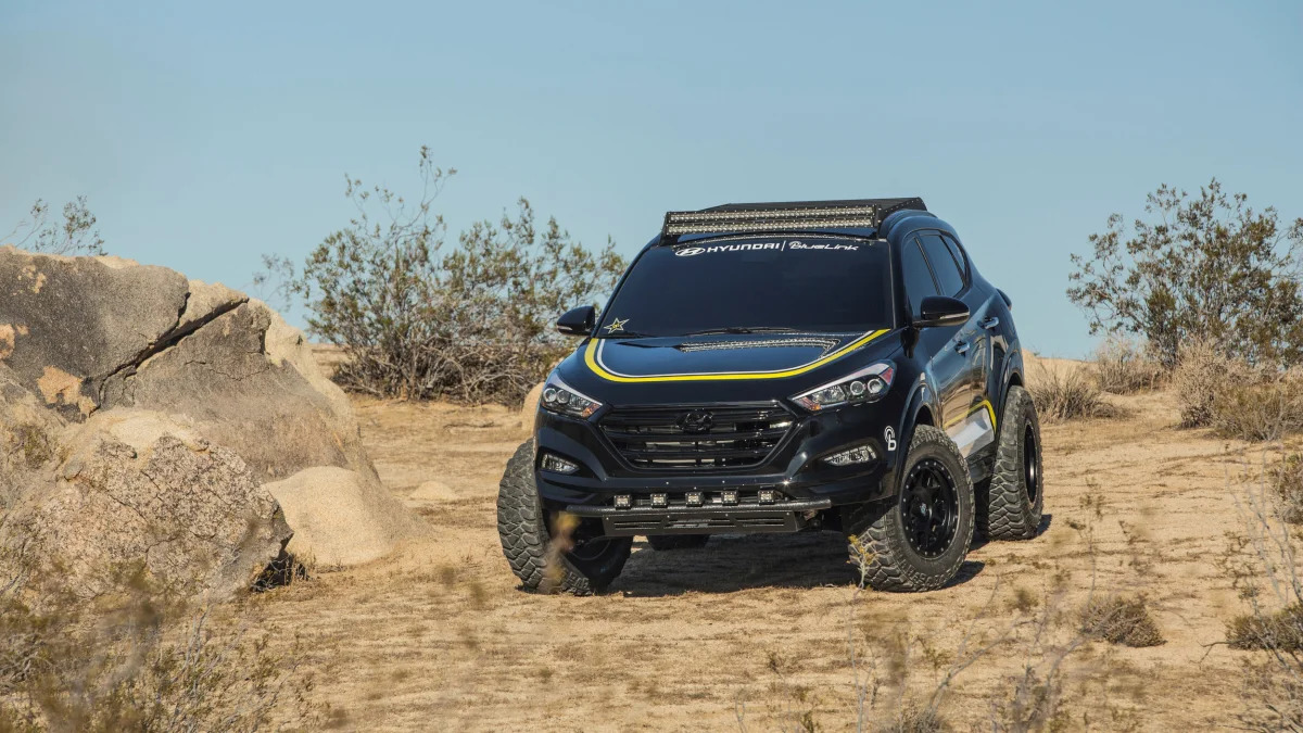 Hyundai Tucson by Rockstar Performance Garage front