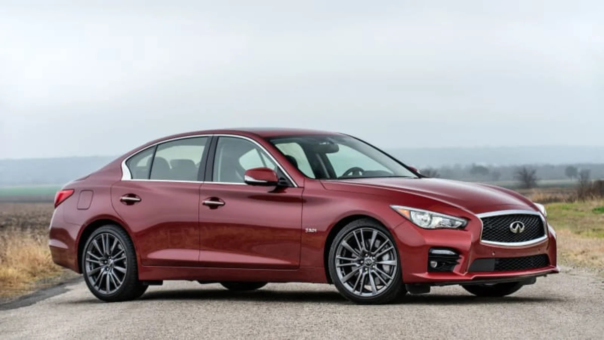 The yin and yang of the 2017 Infiniti Q50 Red Sport 400