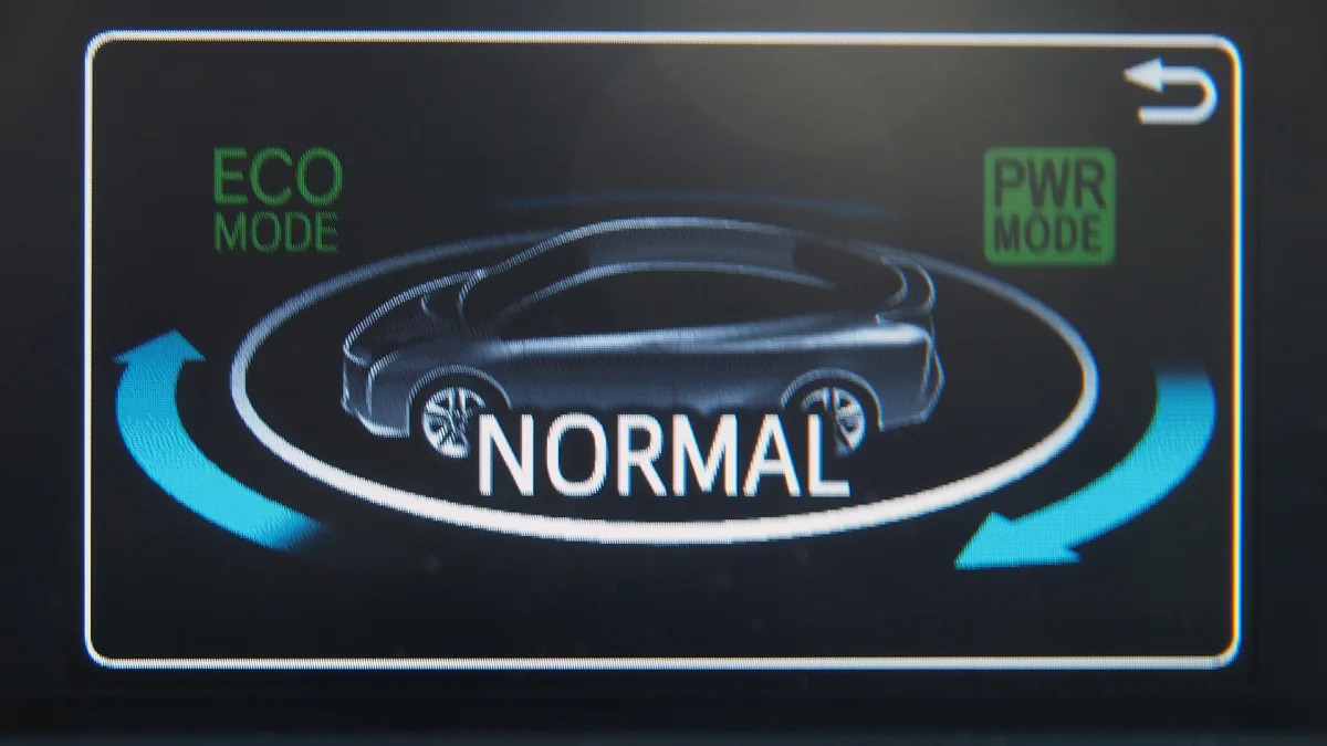 2016 Toyota Prius normal mode