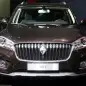 The Borgward BX7, resurrecting the Borgward brand name after 50 years, unveiled at the 2015 Frankfurt Motor Show, front view.