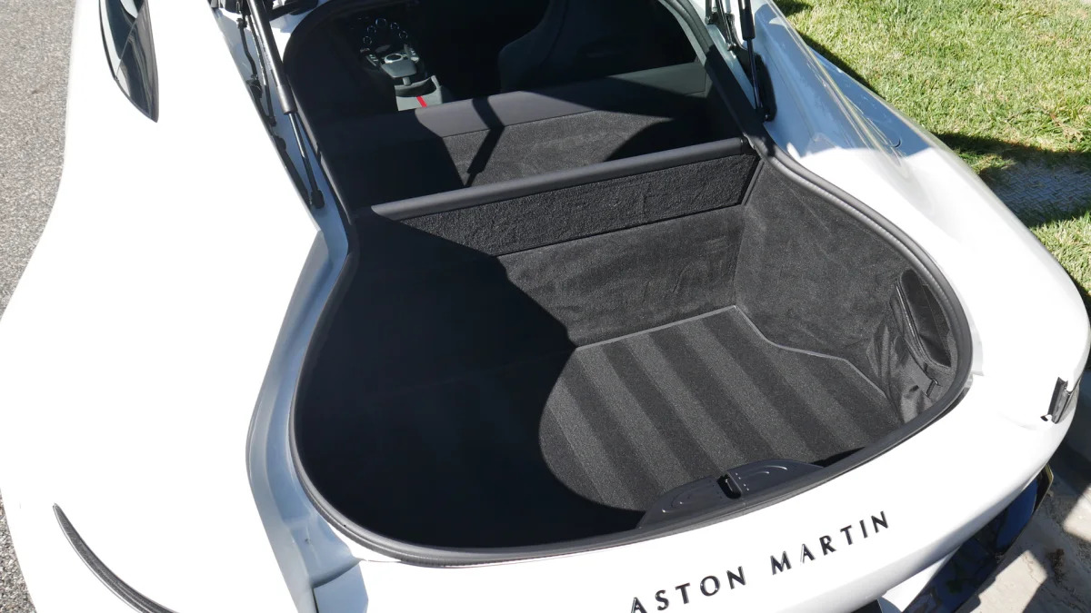 Aston Martin Vantage trunk