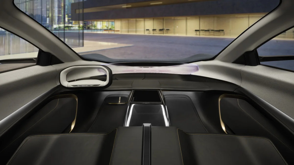 Chrysler Halcyon Concept interior with 15.6-inch console screen