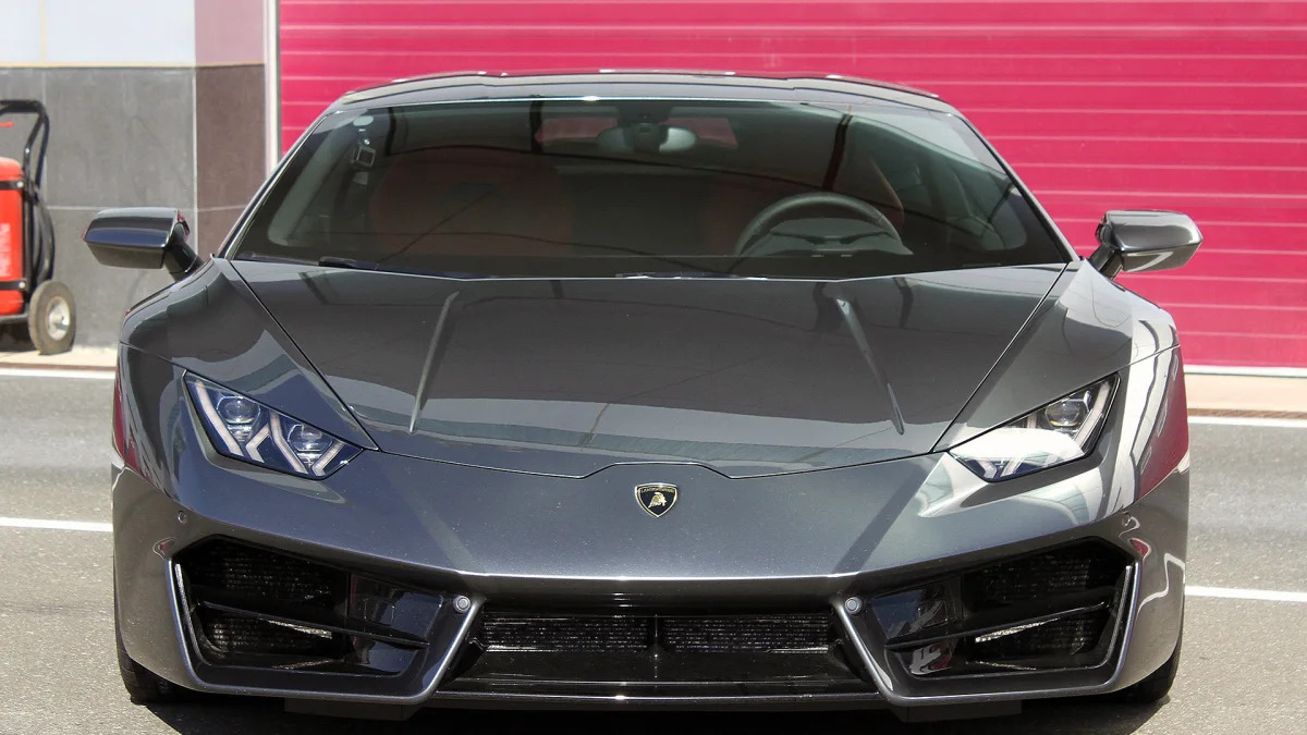2016 Lamborghini Huracan LP 580-2 front view