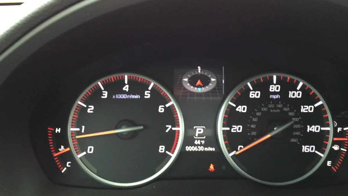 2016 Acura ILX Driver Information Screen | Autoblog Short Cuts