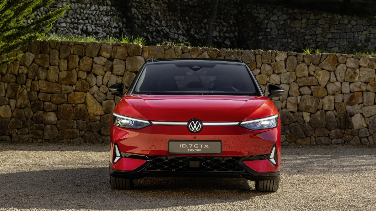 The all-electric Volkswagen ID.7 GTX Tourer