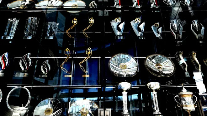 Red Bull trophy cabinet? Ha! Williams F1 trophy ROOM. : r/formula1