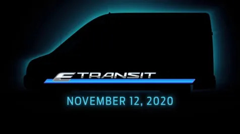 <h6><u>Ford teases all-electric Transit ahead of November debut</u></h6>