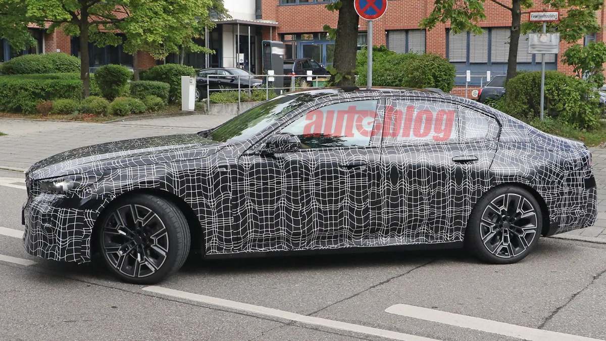 BMW 5 Series prototype