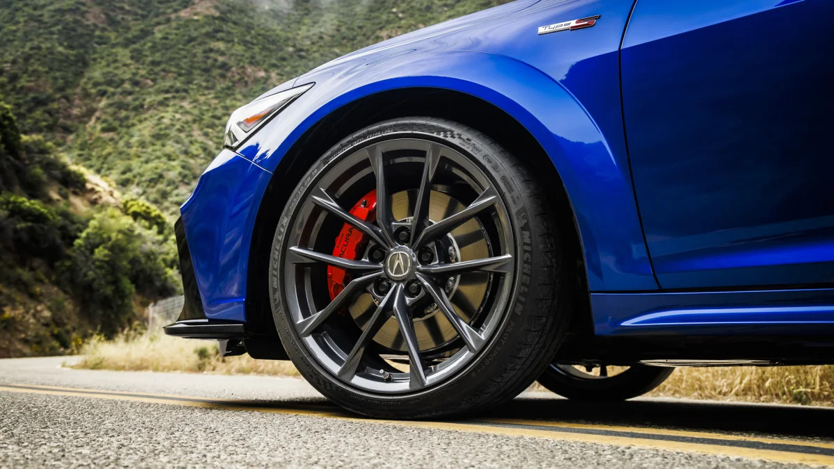2024 Acura Integra Type S Apex Blue wheel