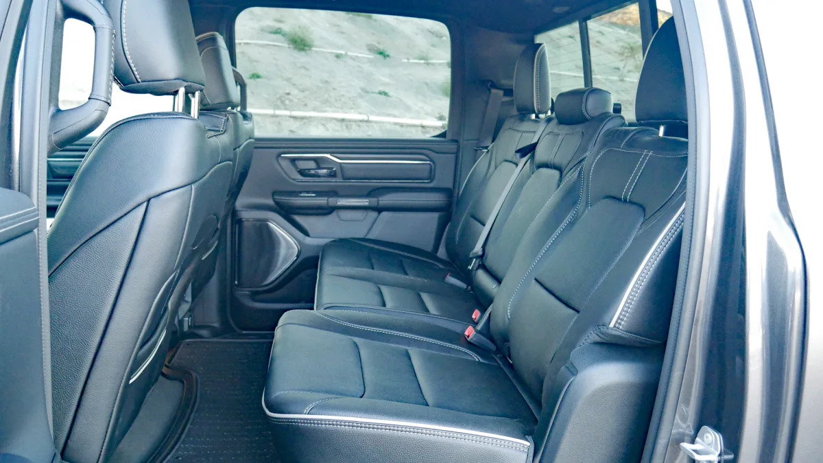 Ram 1500 Limited reclining back seat