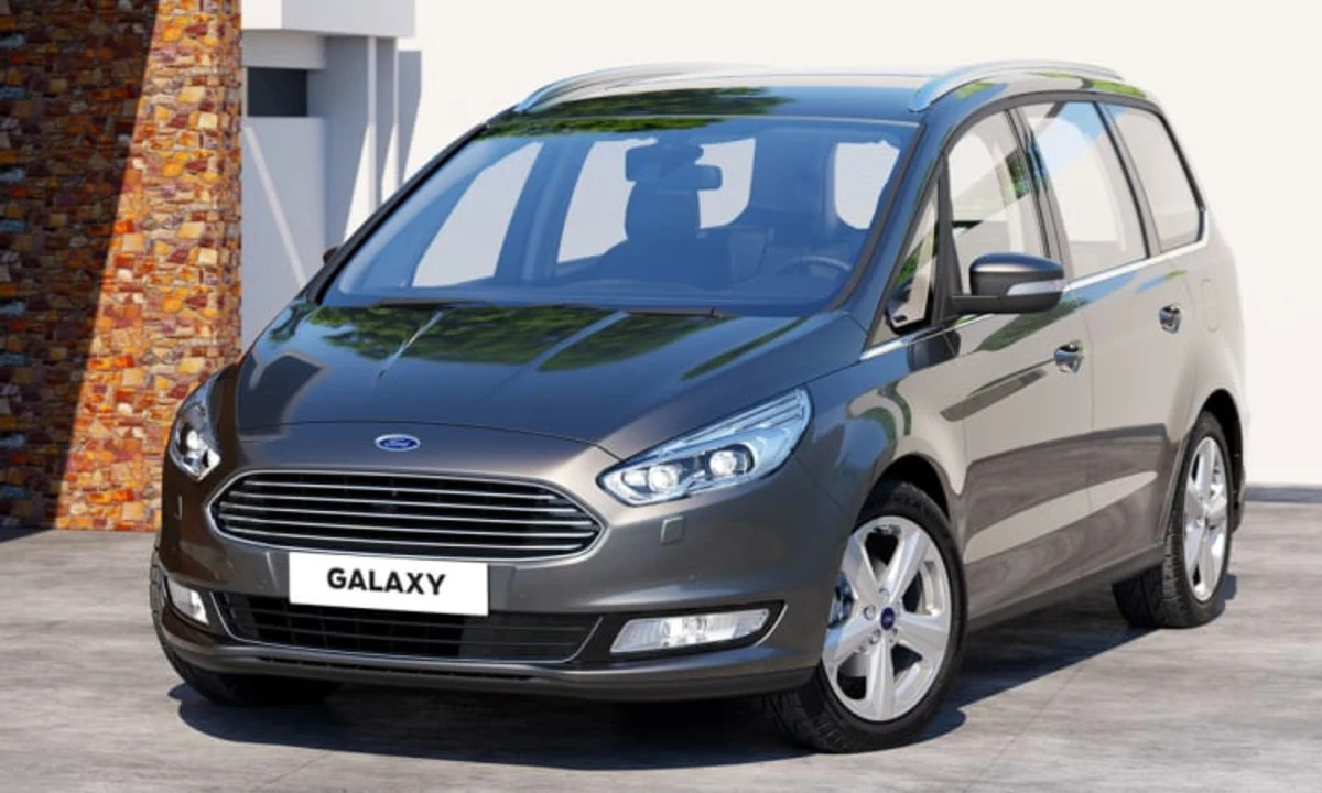 Ford reveals new Galaxy van for Europe [w/video] - Autoblog