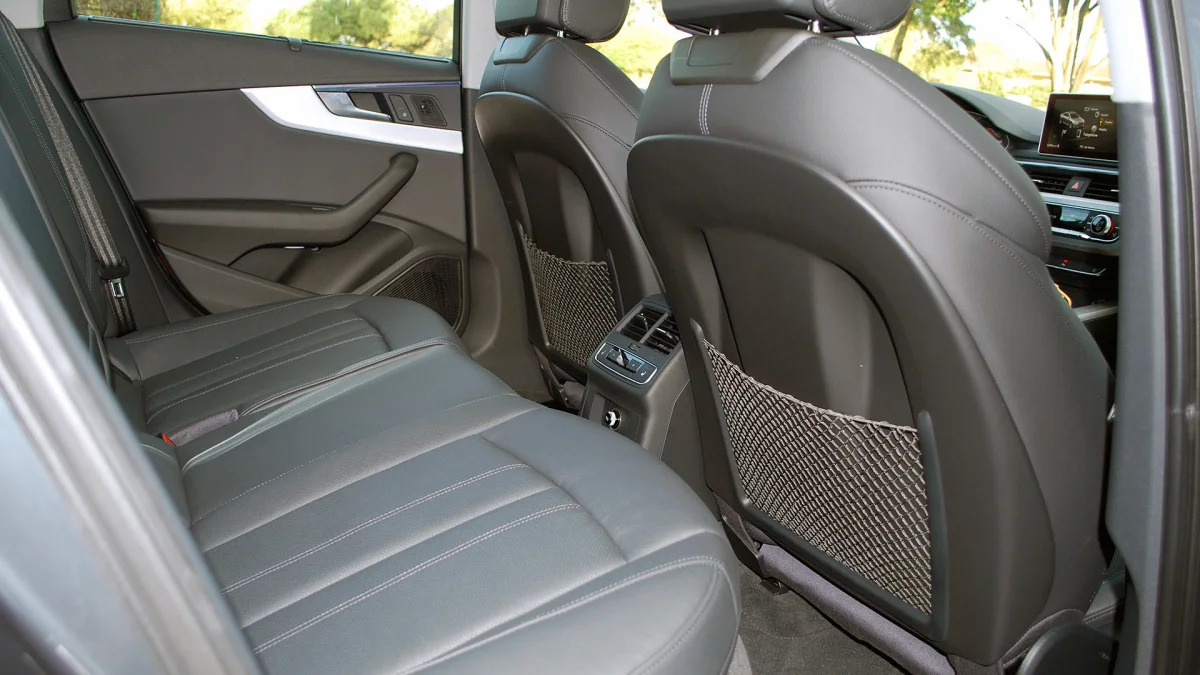 2017 Audi A4 rear seats