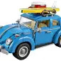 LEGO Volkswagen Beetle with surfboard