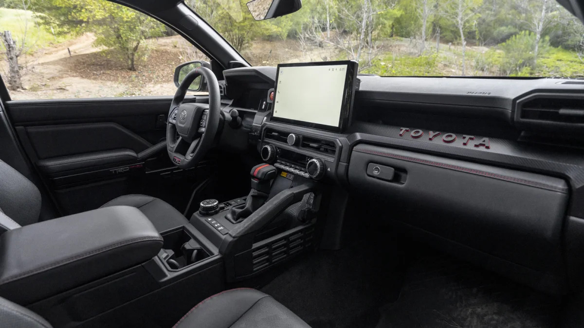 2025 Toyota 4Runner TRD Pro interior from passenger