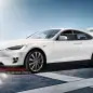 Tesla Model 3 Render in white