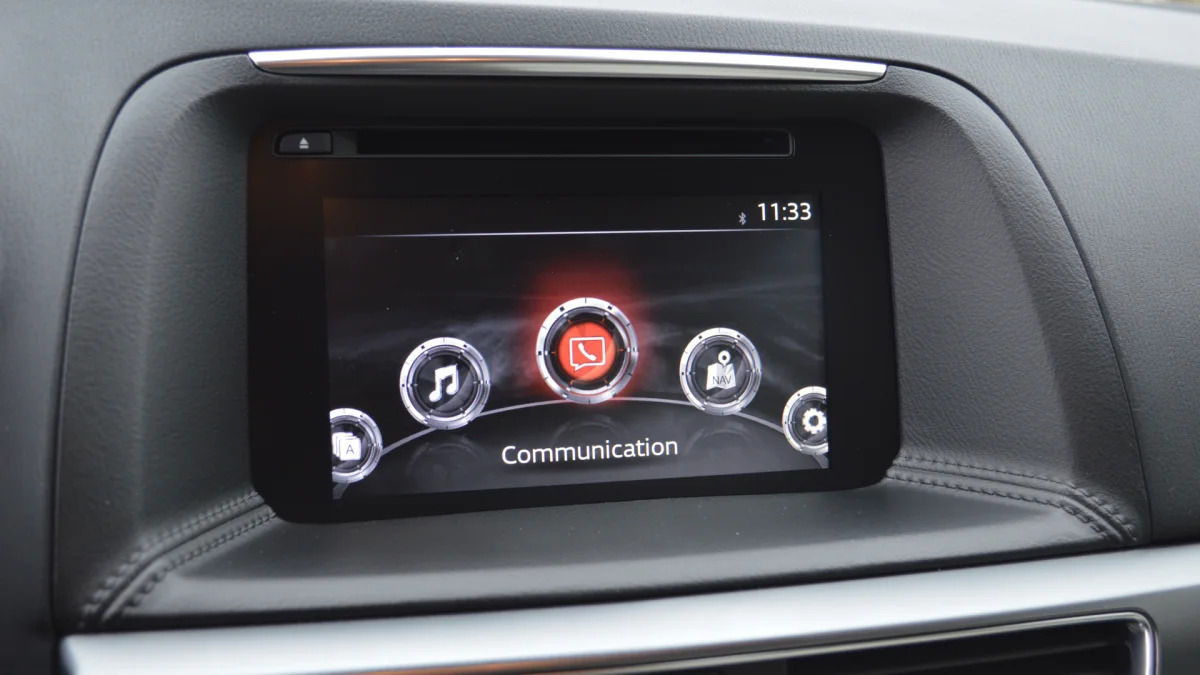 2016 Mazda CX-5 interior info screen base menu