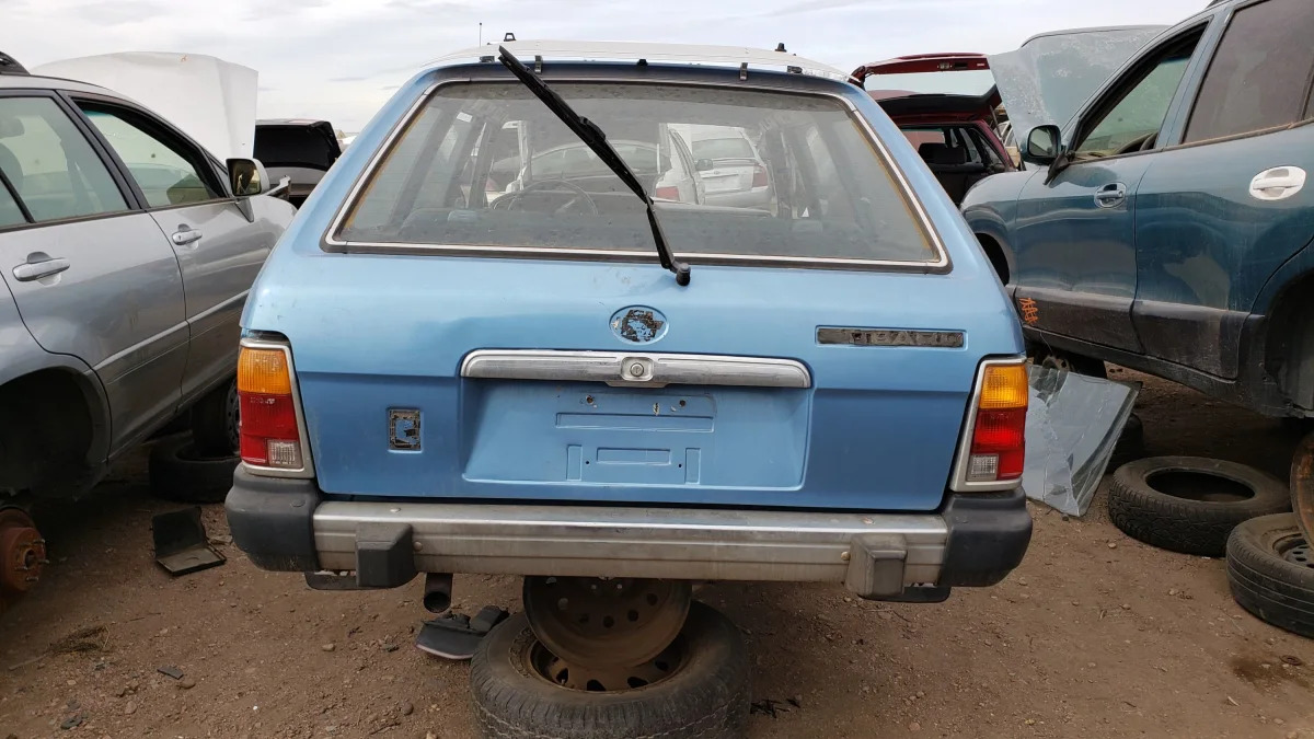 39 - 1981 Subaru Wagon in Colorado junkyard - Photo by Murilee Martin