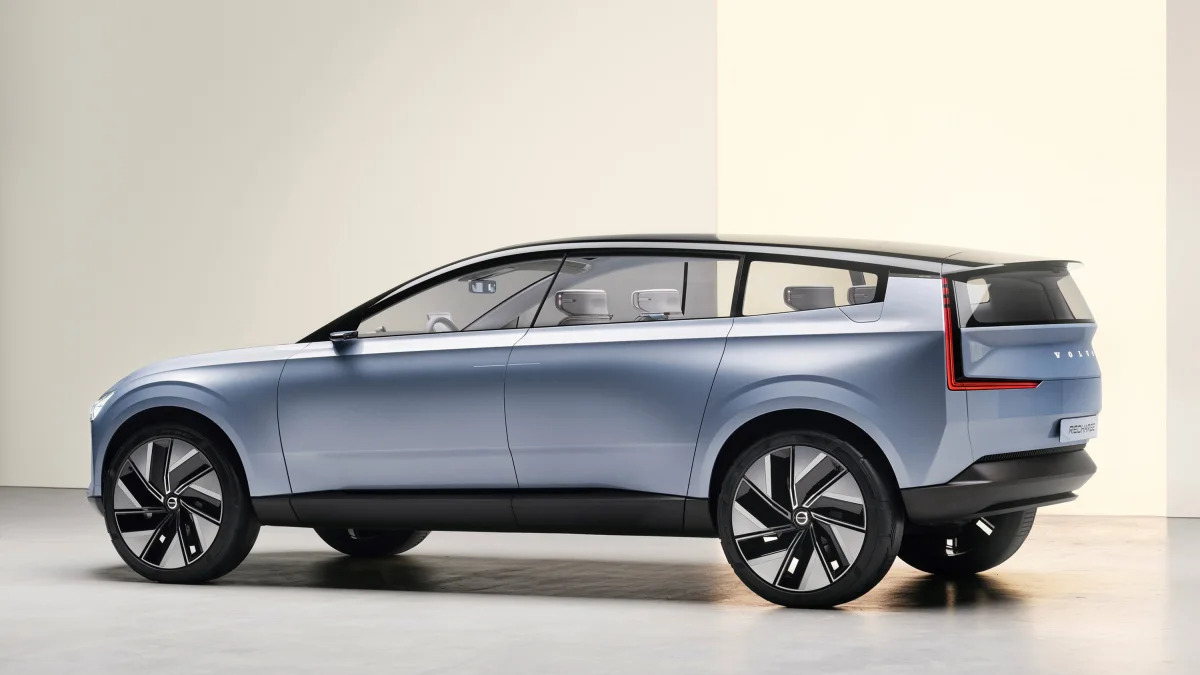 Volvo Concept Recharge, Exterior left side/rear