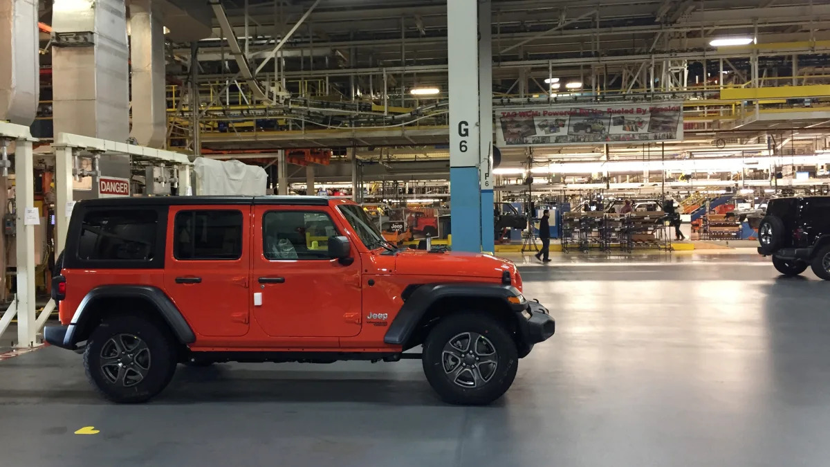 Jeep Wrangler Toledo Assembly Plant