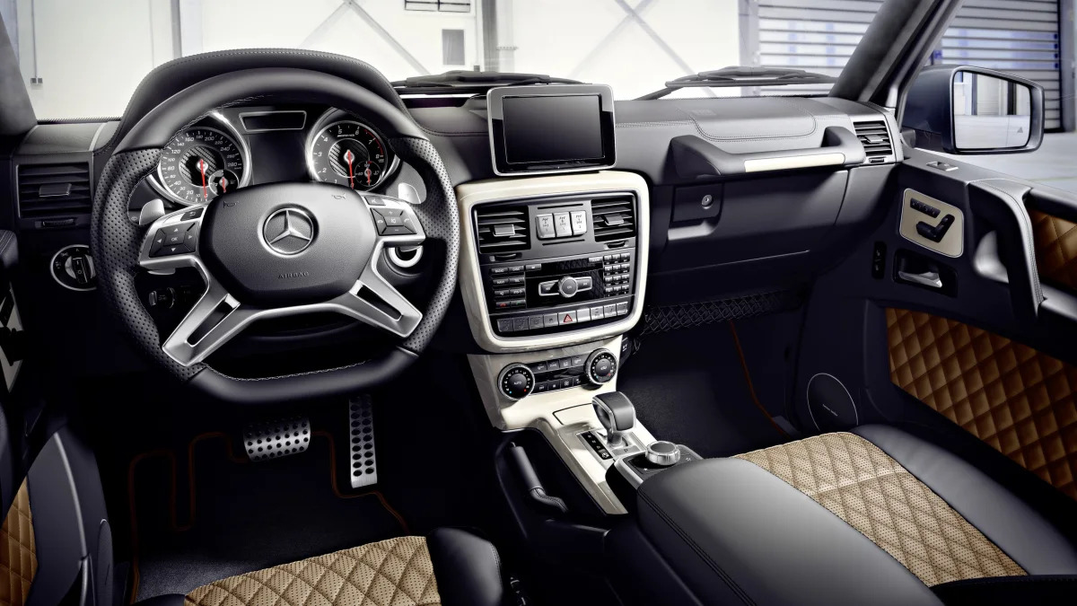 Mercedes-AMG G65 interior dashboard