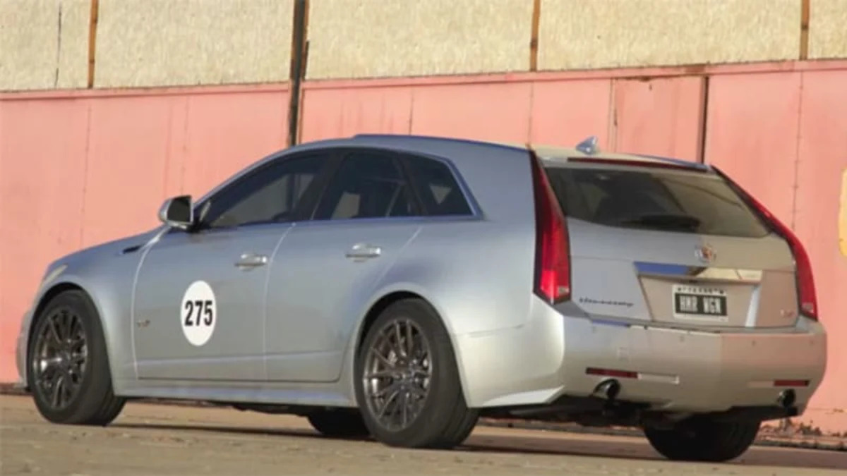 Hennessey Cadillac CTS-V Wagon breaks own Texas mile speed