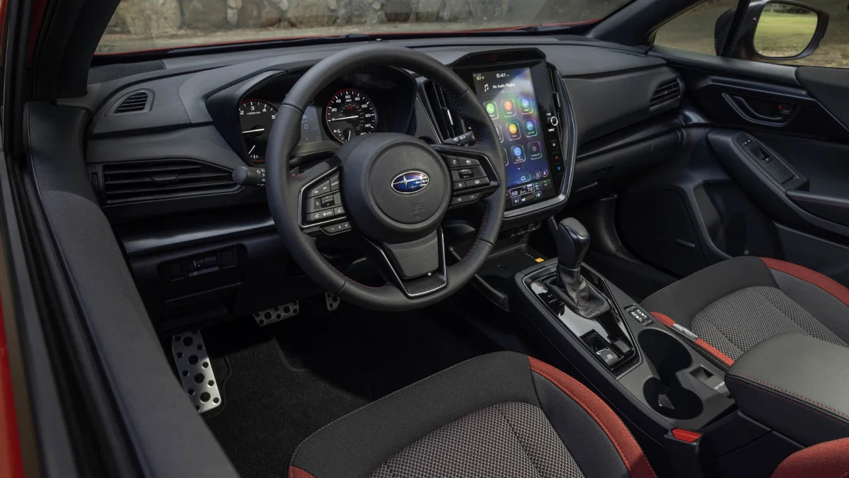 2024 Subaru Impreza RS interior from driver