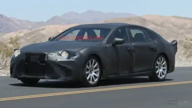 Lexus flagship spotted testing in the desert