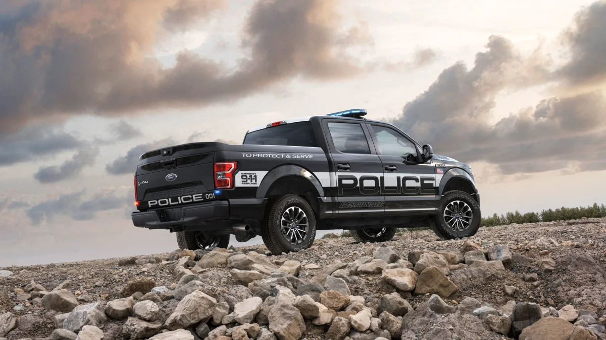 2018 Ford F-150 Police Responder rear