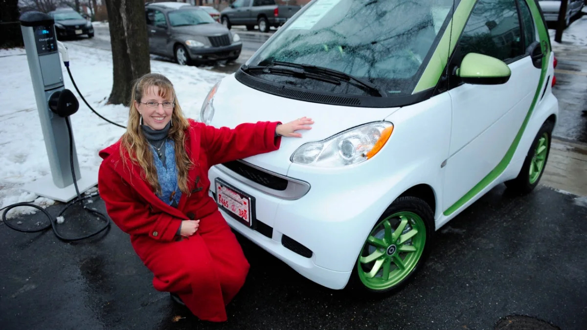 First Smart Fortwo Electric Delivery