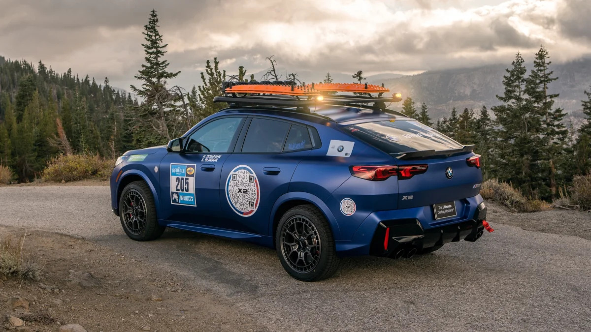 BMW X2 for the 2023 Rebelle Rally