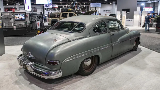 ICON 1949 Mercury Coupe EV Derelict: SEMA 2018 Photo Gallery